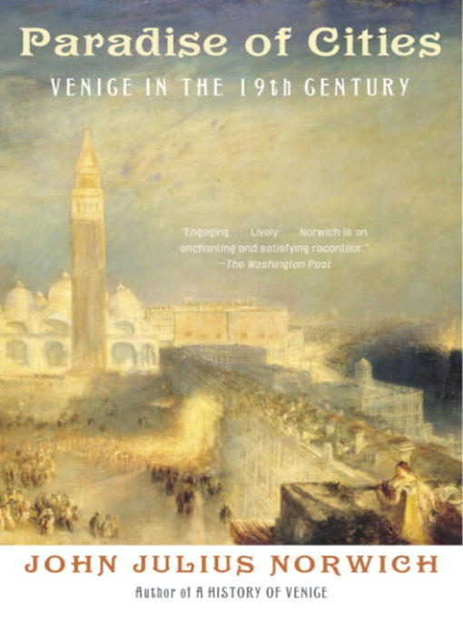 Title details for Paradise of Cities by John Julius Norwich - Available